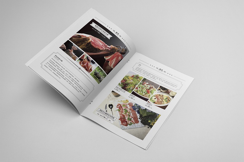 西餐厅菜单设计图片欣赏，西餐厅菜谱设计内容图片