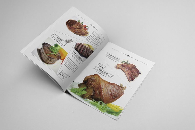 西餐厅菜单设计图片欣赏，西餐厅菜谱设计内容图片