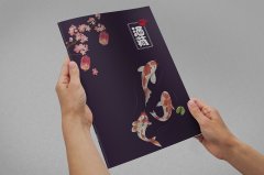 日本料理餐厅菜单设计，日式料理菜谱设计制作