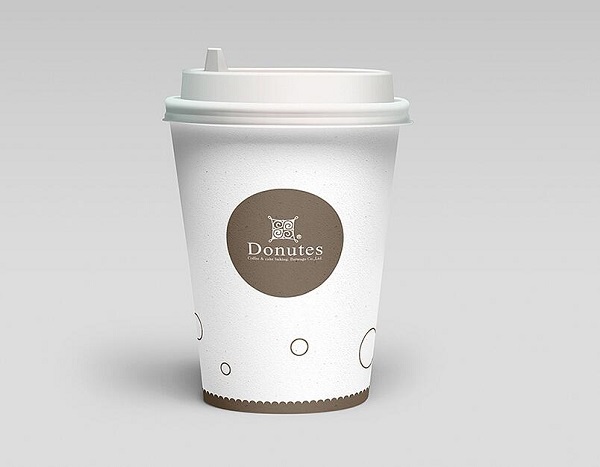 咖啡纸杯设计图案-一次性咖啡杯设计图片欣赏